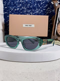 Miu Miu Cat-Eye Blue Lens Sunglasses for Men & Women