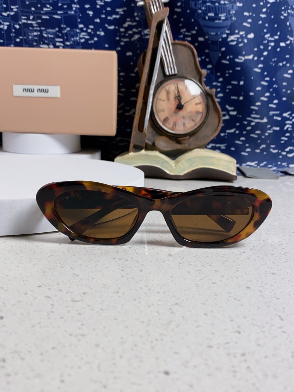Miu Miu Cat-Eye Brown Lens Sunglasses for Men & Women - 487631 - detail image 9