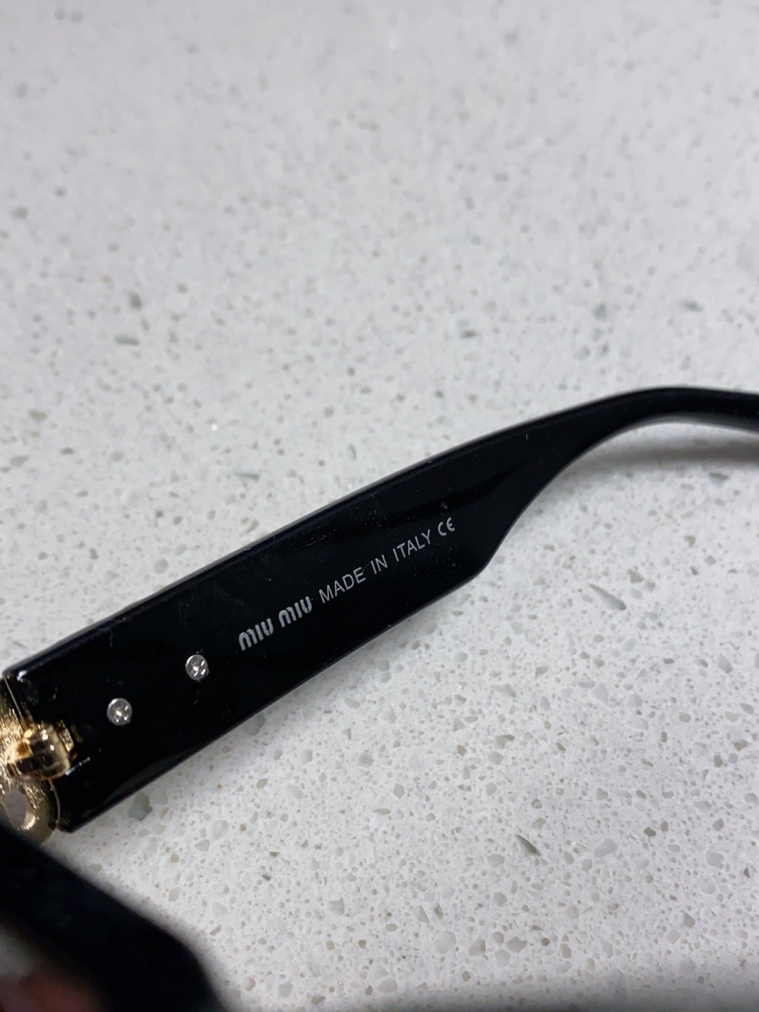 Miu Miu Cat-Eye Black Lens Sunglasses for Men & Women - 487632 - detail image 8