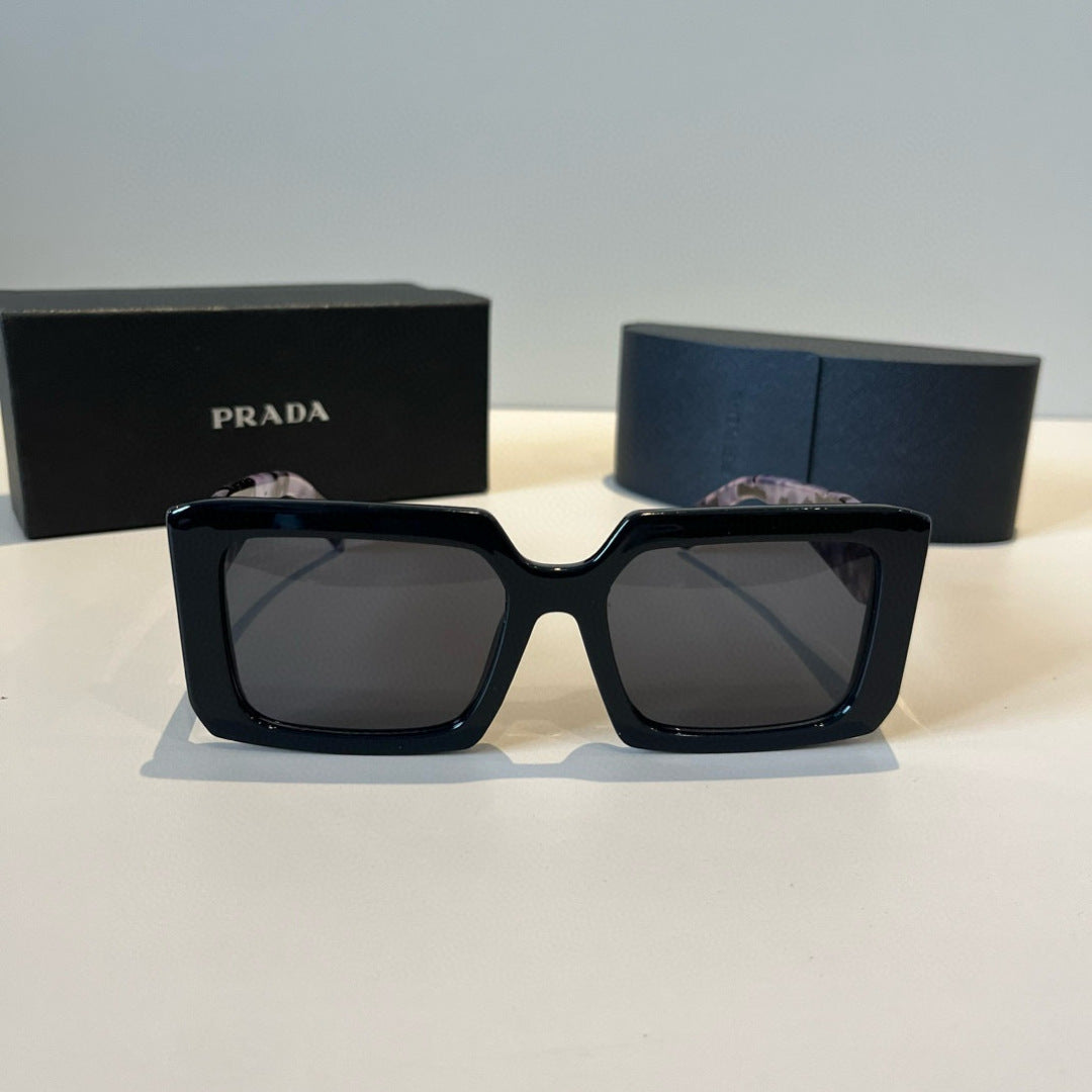 Prada Fashion Black Lens Sunglasses for Men & Women - 998171