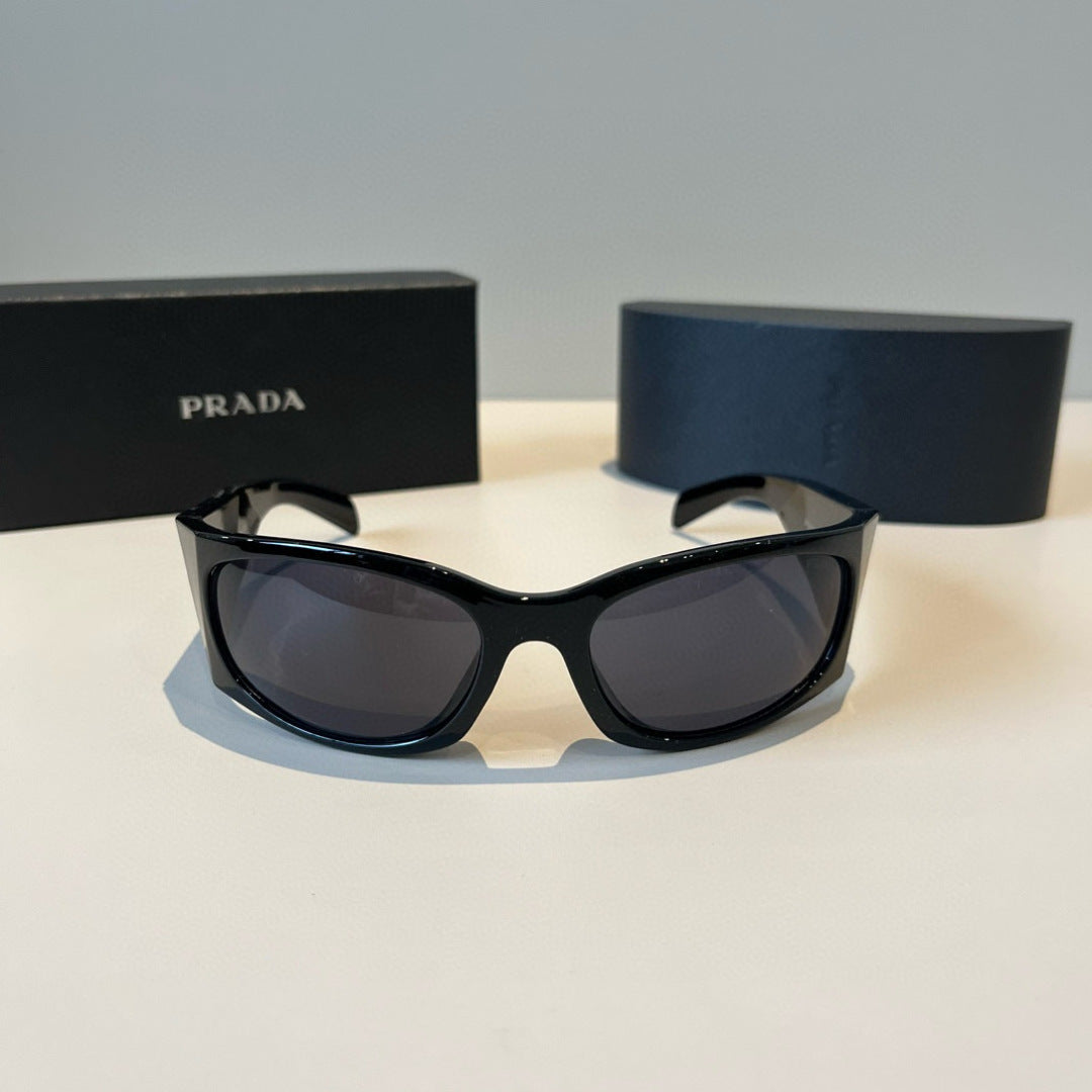 Prada SPRA14 Fashion Black Lens Sunglasses for Men & Women - 372055 - detail image 2