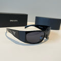 Prada SPRA14 Fashion Black Lens Sunglasses for Men & Women - 372055