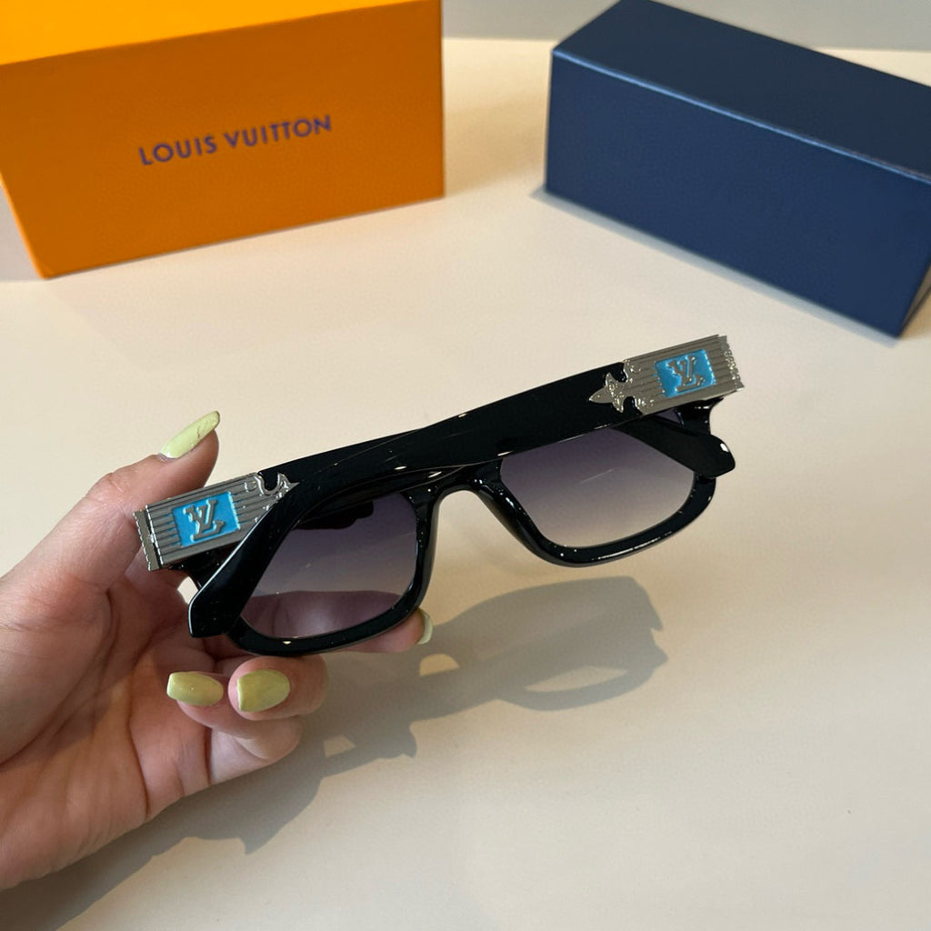 Louis Vuitton Fashion Black Lens Sunglasses for Men & Women - 357611 - detail image 6