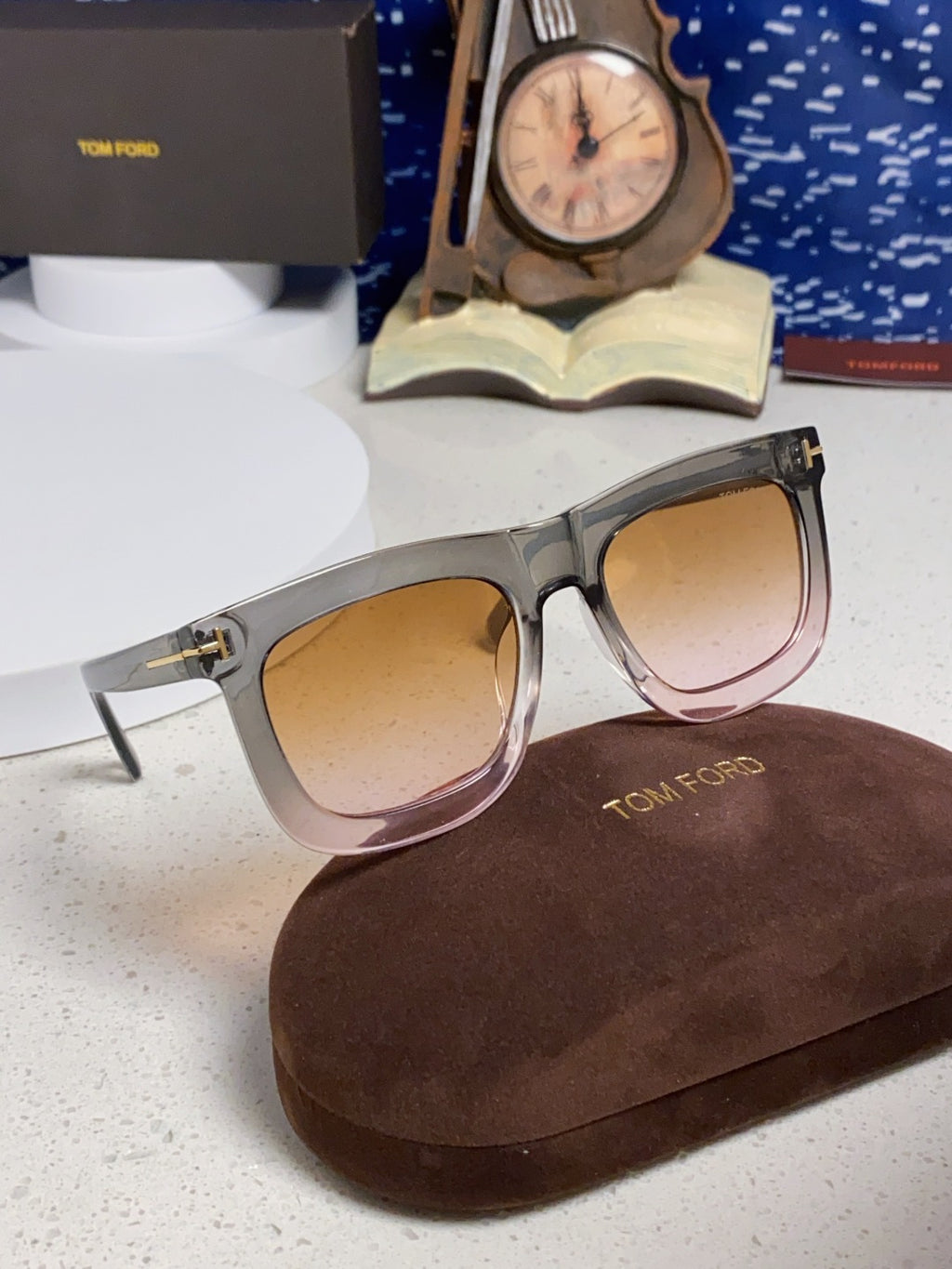 Tom Ford Oversized Brown Lens Sunglasses for Men & Women - 399342 - detail image 10
