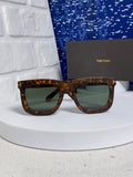 Tom Ford Oversized Brown Lens Sunglasses for Men & Women - 399343