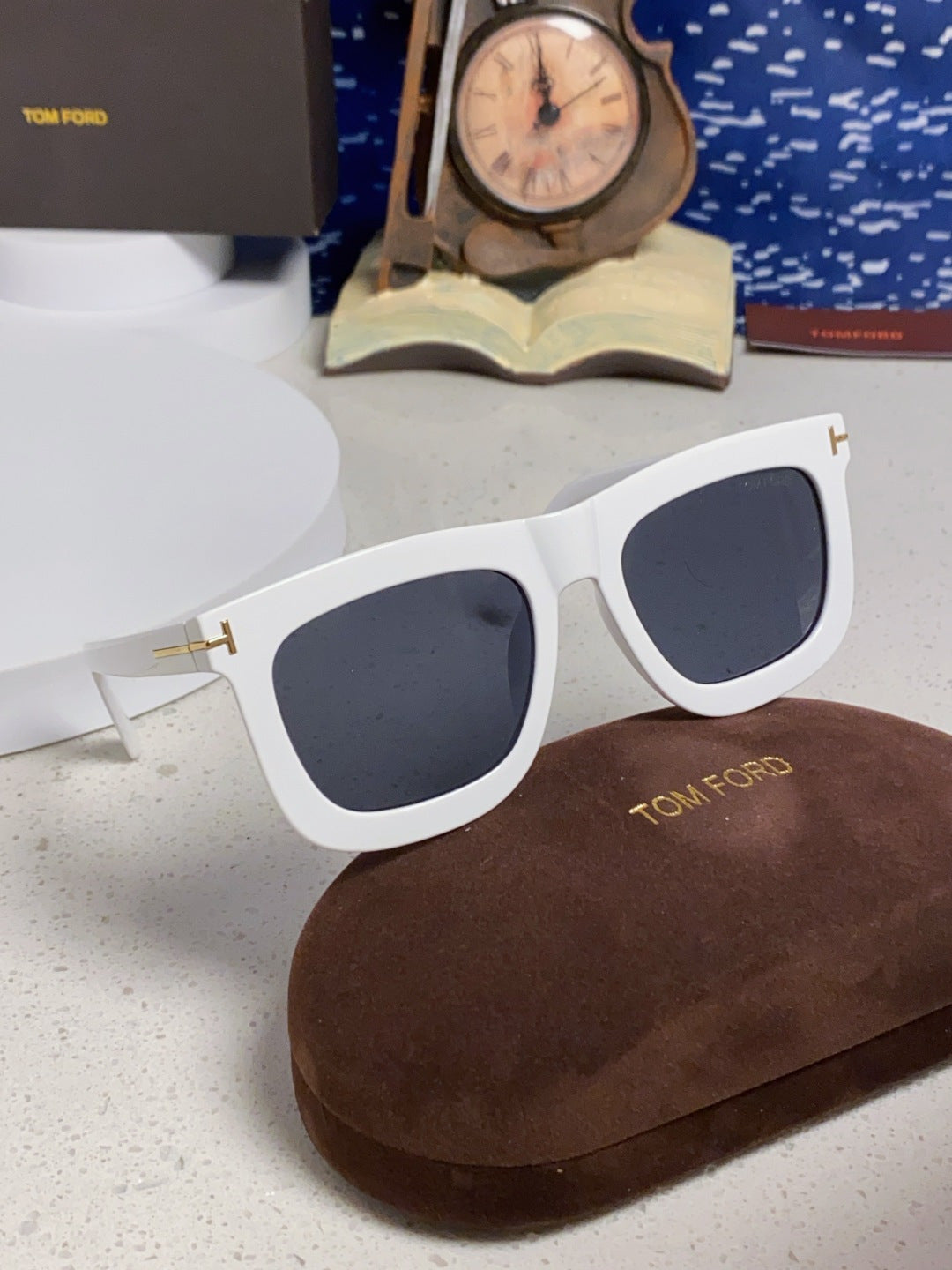 Tom Ford Oversized Blue Lens Sunglasses for Men & Women - 399345 - detail image 10