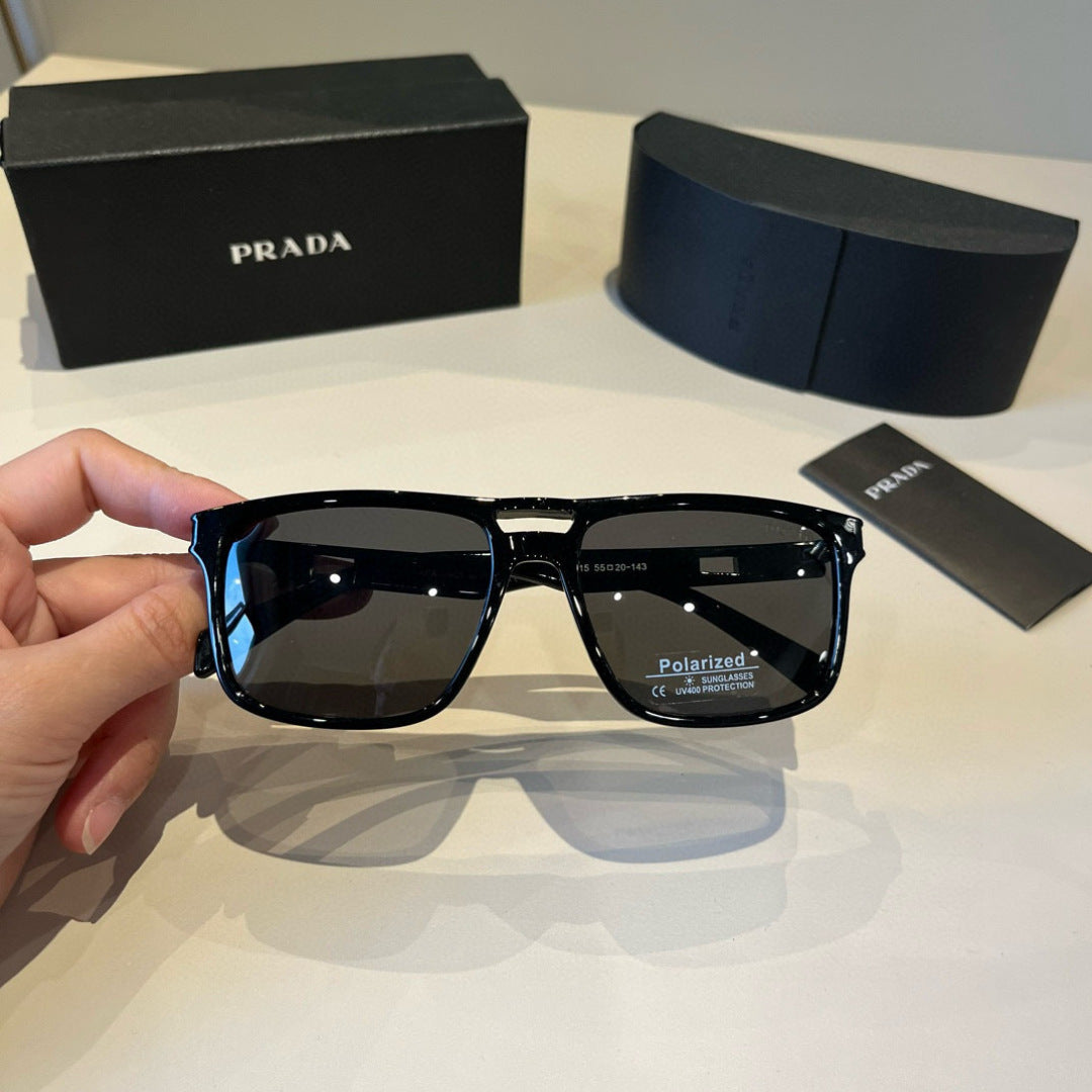 Prada Fashion Black Lens Sunglasses for Men & Women - 372051 - detail image 5