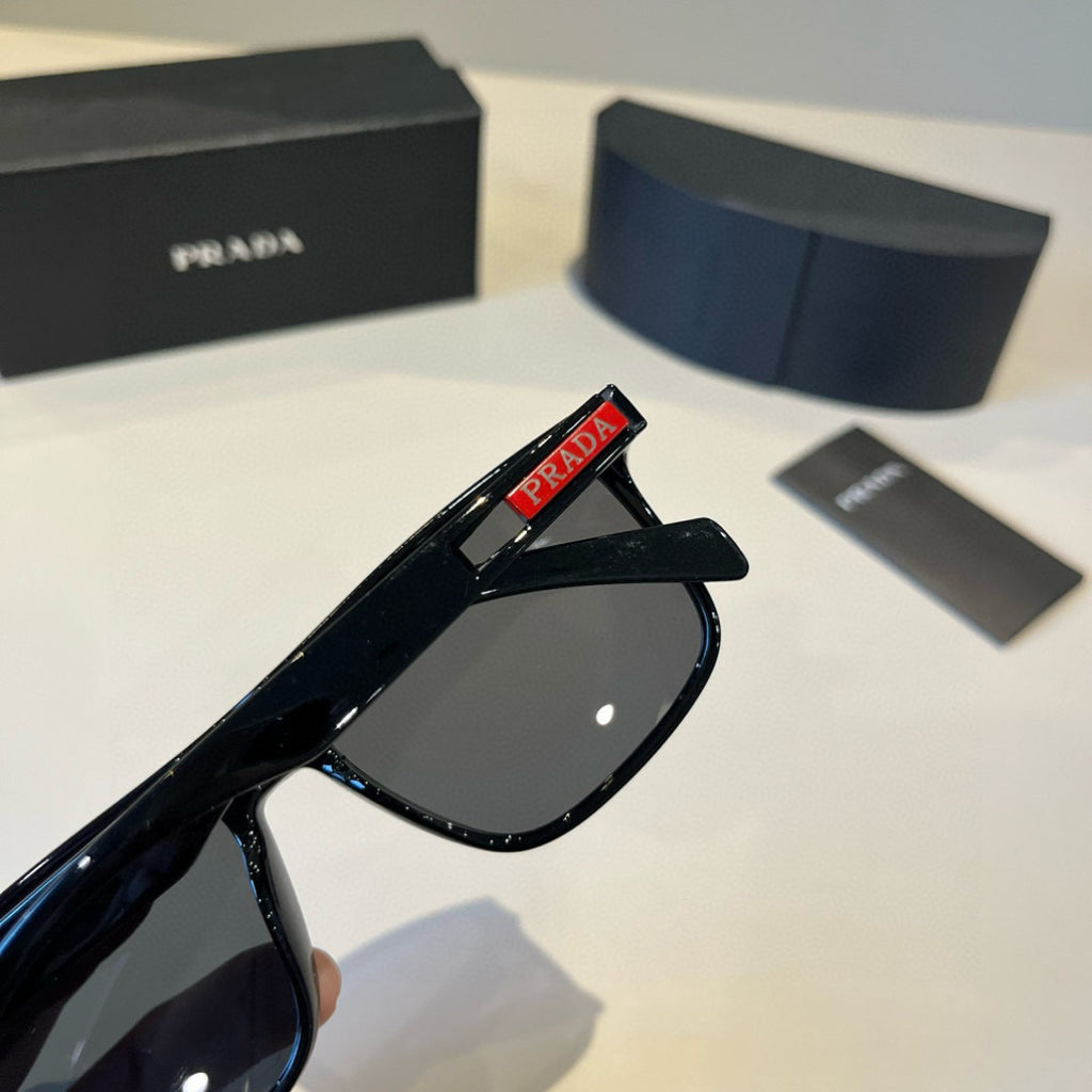 Prada Fashion Black Lens Sunglasses for Men & Women - 372051 - detail image 7