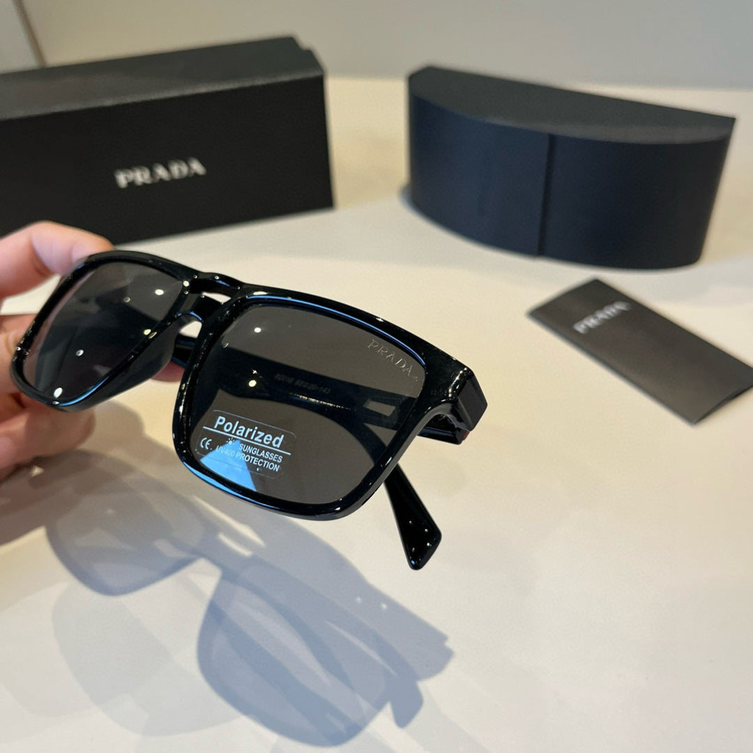 Prada Fashion Black Lens Sunglasses for Men & Women - 372051 - detail image 8