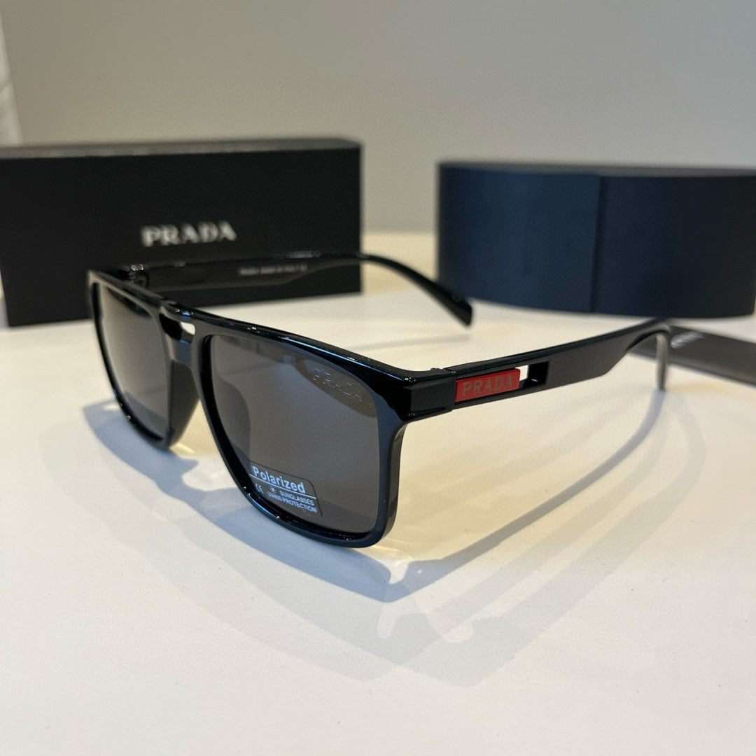 Prada Fashion Black Lens Sunglasses for Men & Women - 372051 - detail image 3