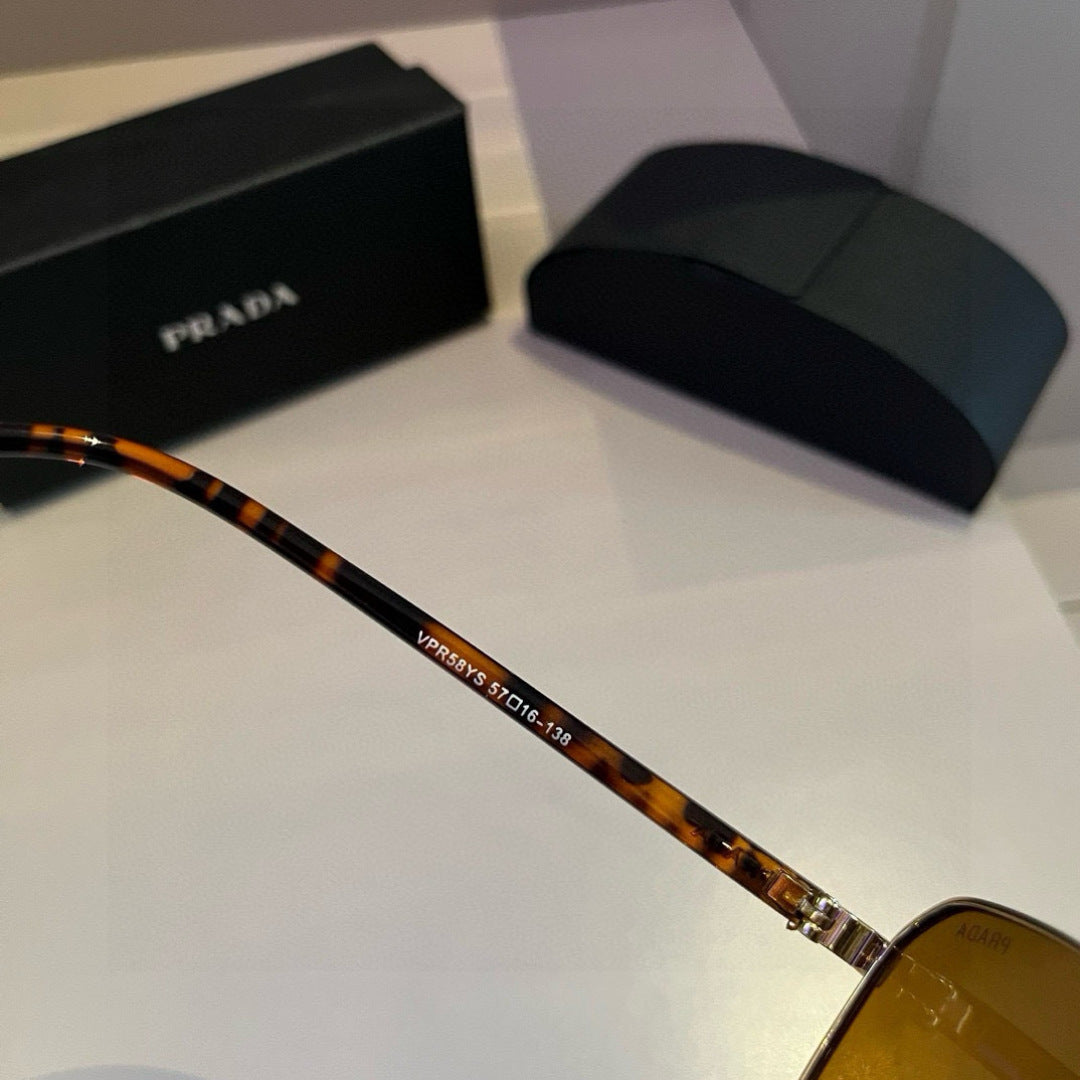 Prada Polarized Fashion Brown Lens Sunglasses for Men - 372052 - detail image 8