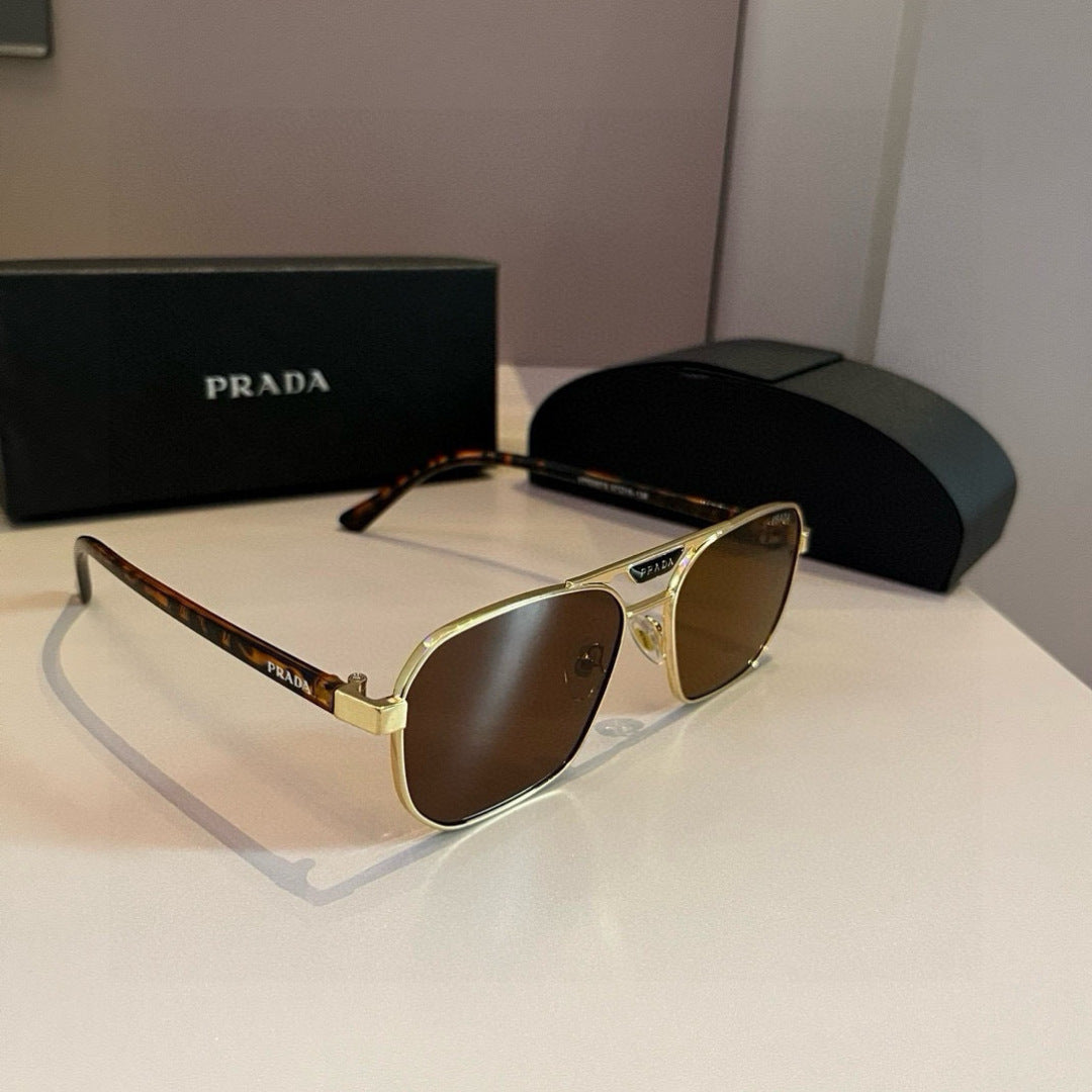 Prada Polarized Fashion Brown Lens Sunglasses for Men - 372052