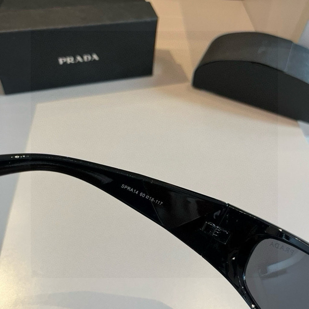Prada SPRA14 Fashion Black Lens Sunglasses for Men & Women - 358389 - detail image 6