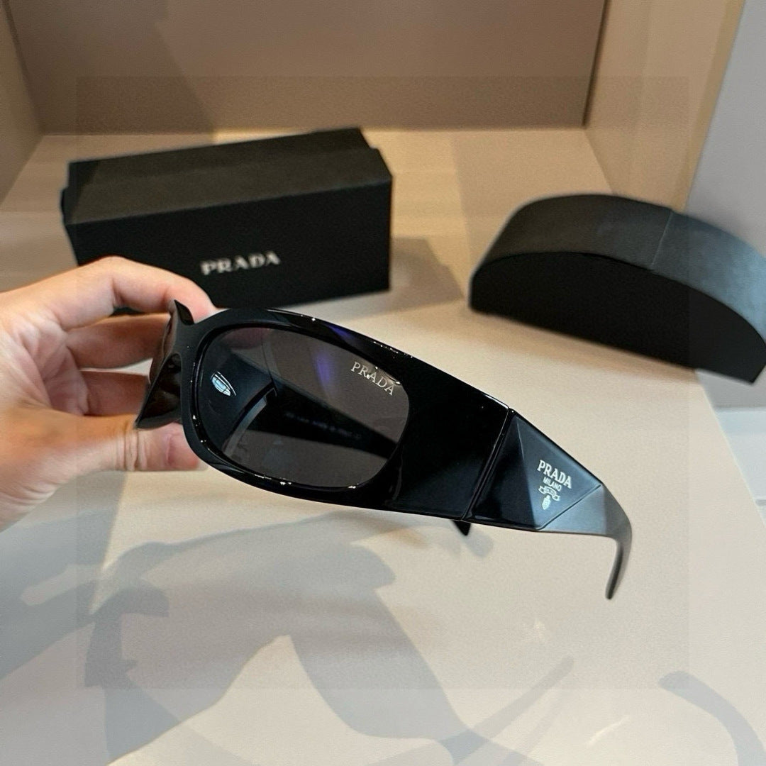 Prada SPRA14 Fashion Black Lens Sunglasses for Men & Women - 358389 - detail image 4