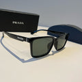 Prada Fashion Black Lens Sunglasses for Men & Women - 372110