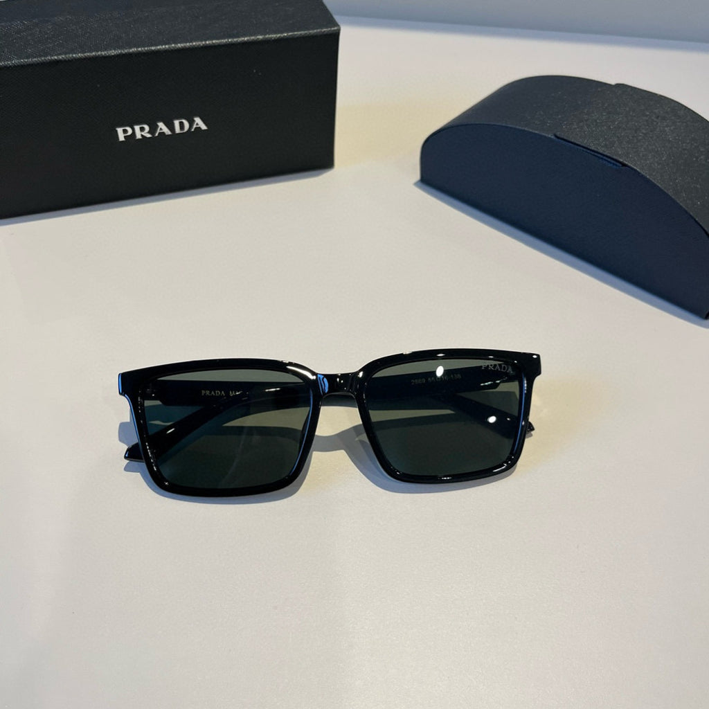 Prada Fashion Black Lens Sunglasses for Men & Women - 372110 - detail image 8
