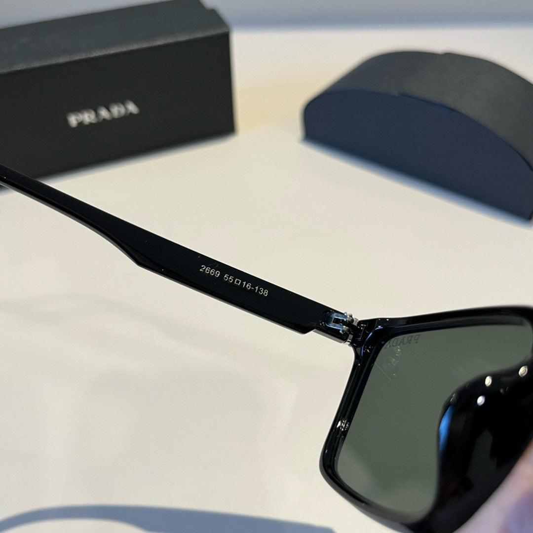 Prada Fashion Black Lens Sunglasses for Men & Women - 372110 - detail image 10