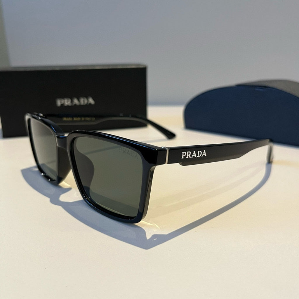 Prada Fashion Black Lens Sunglasses for Men & Women - 372110 - detail image 3
