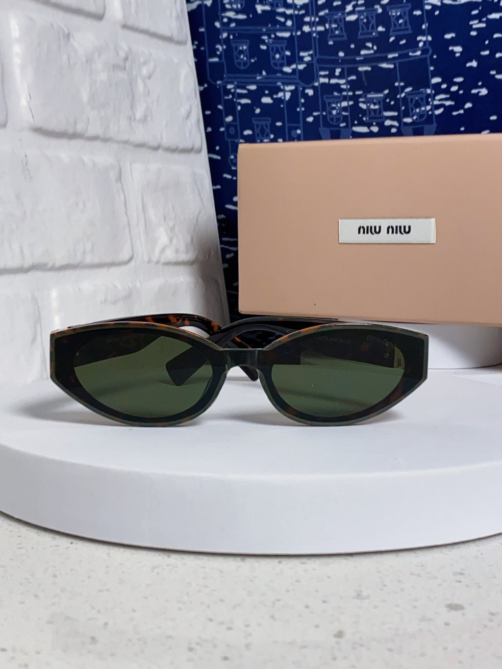 Miu Miu Cat-Eye Black Lens Sunglasses for Women - 416156 - detail image 2