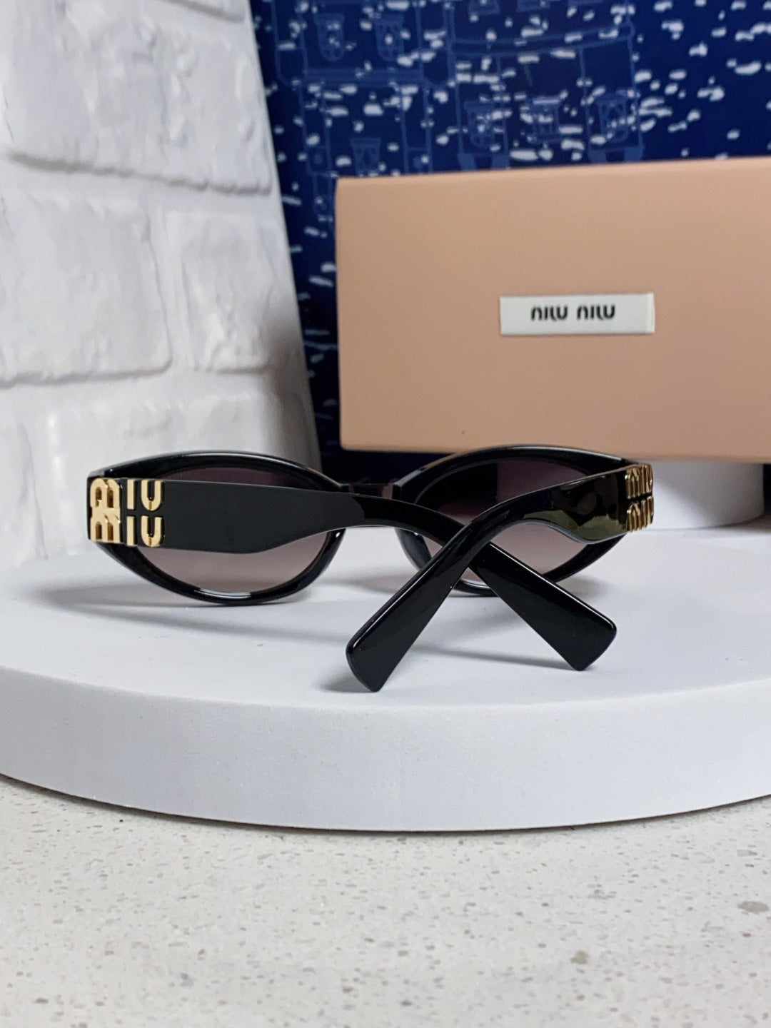 Miu Miu Cat-Eye Silver Lens Sunglasses for Women - 432631 - detail image 3