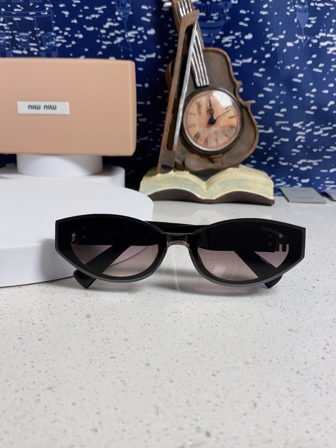 Miu Miu Cat-Eye Silver Lens Sunglasses for Women - 432631 - detail image 9