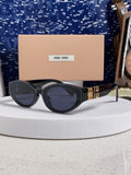 Miu Miu Cat-Eye Black Lens Sunglasses for Women
