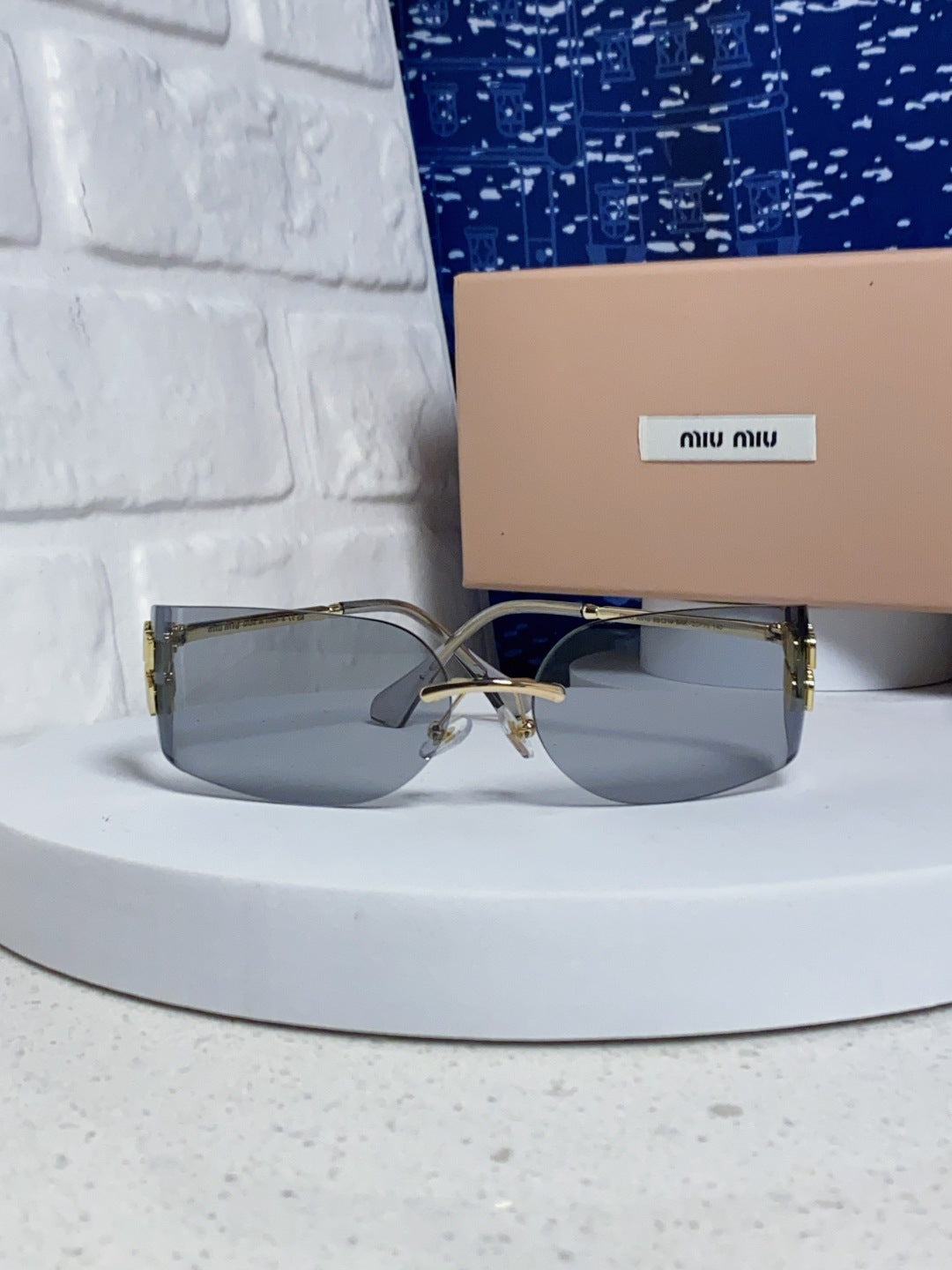 Miu Miu A51S Fashion Silver Lens Sunglasses for Men & Women - 493744 - detail image 2