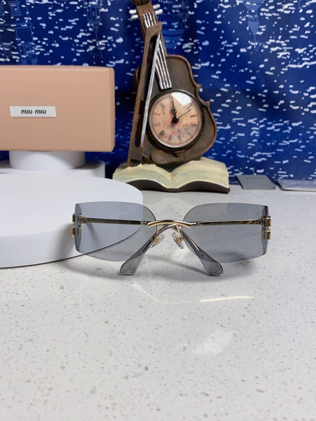 Miu Miu A51S Fashion Silver Lens Sunglasses for Men & Women - 493744 - detail image 9