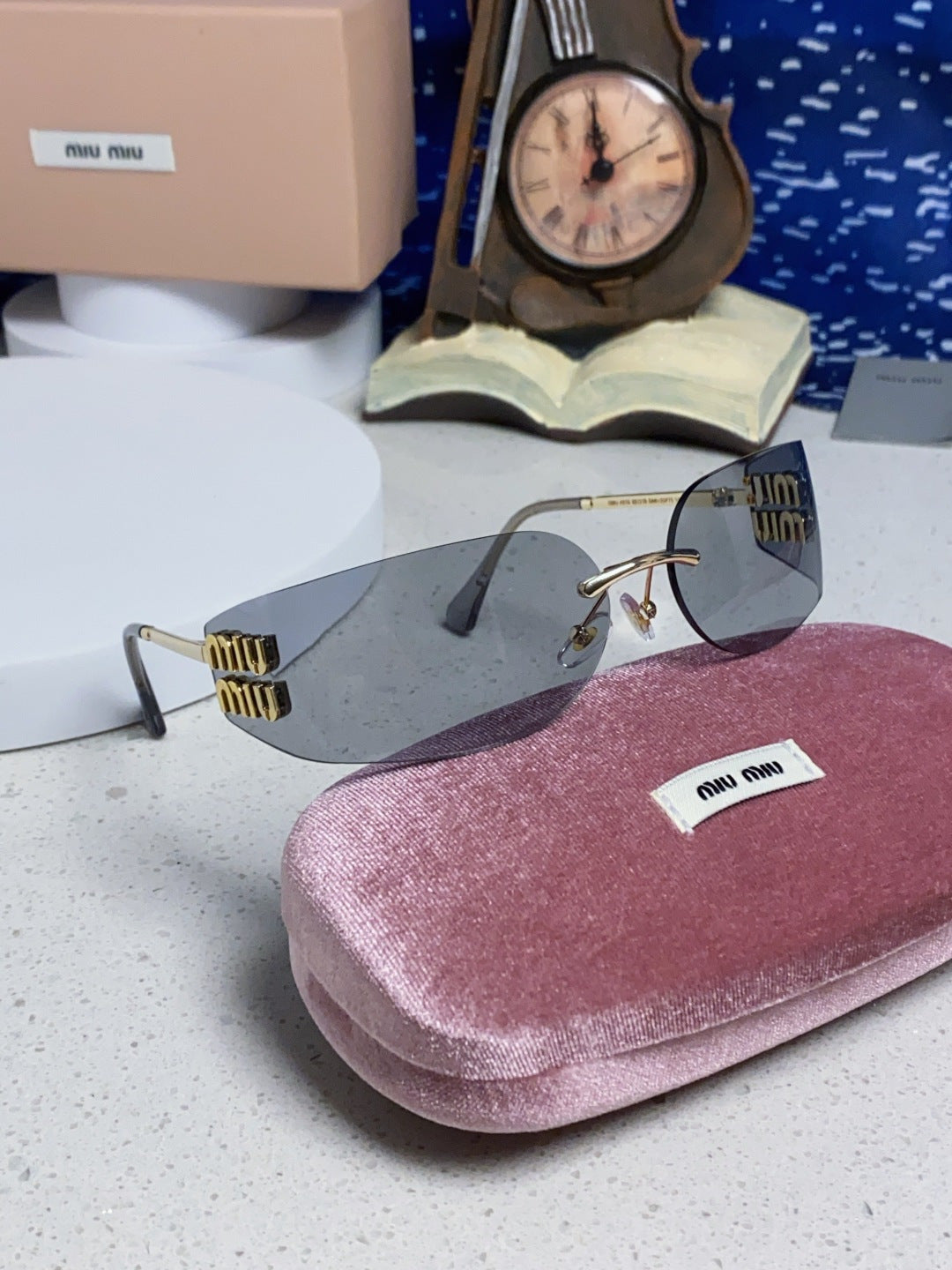 Miu Miu A51S Fashion Silver Lens Sunglasses for Men & Women - 493744 - detail image 10