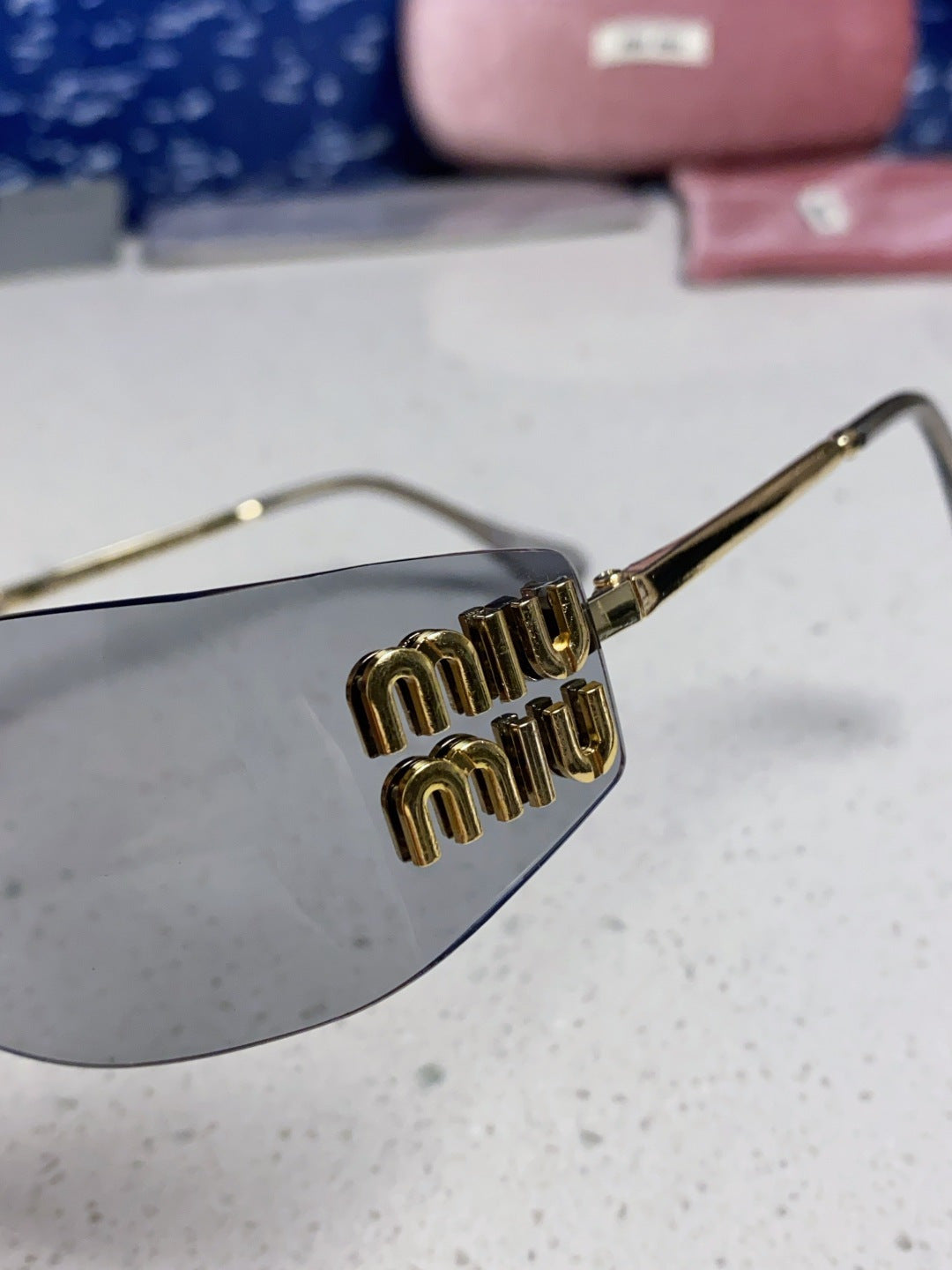 Miu Miu A51S Fashion Silver Lens Sunglasses for Men & Women - 493744 - detail image 7
