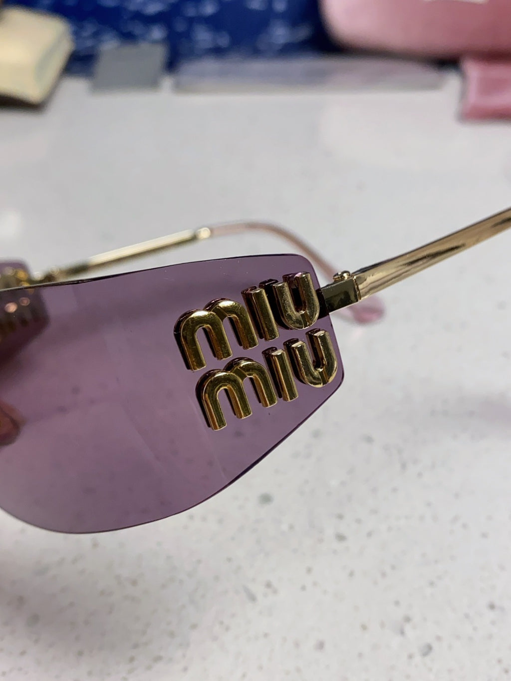 Miu Miu A51S Fashion Silver Lens Sunglasses for Men & Women - detail image 7