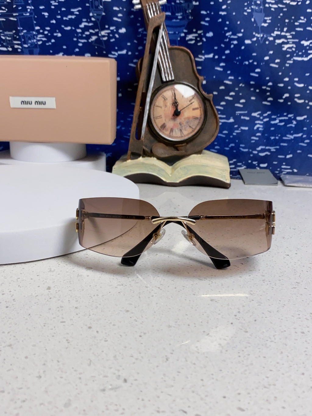 Miu Miu A51S Fashion Black Lens Sunglasses for Men & Women - detail image 9
