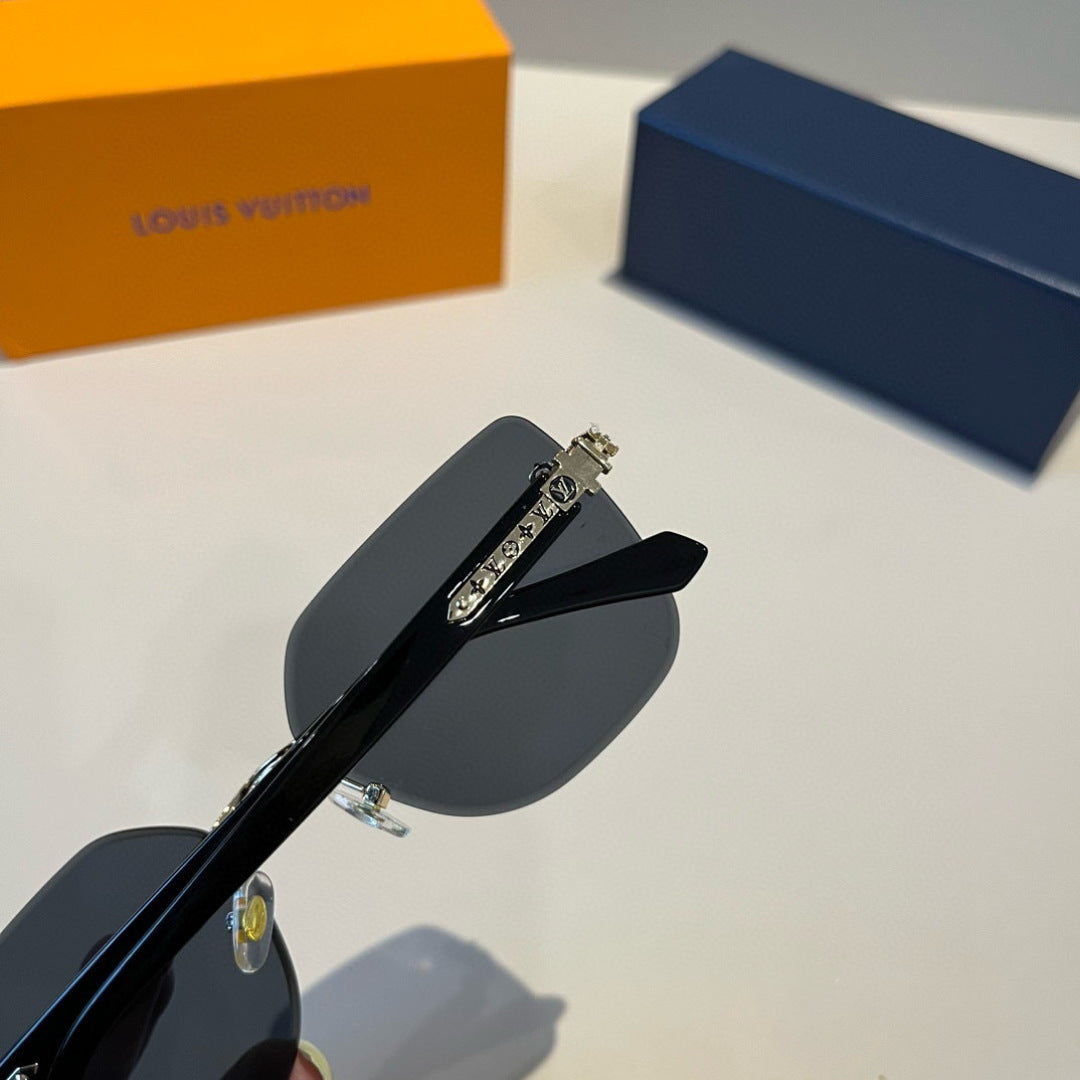 Louis Vuitton Fashion Black Lens Sunglasses for Men & Women - 381787 - detail image 7