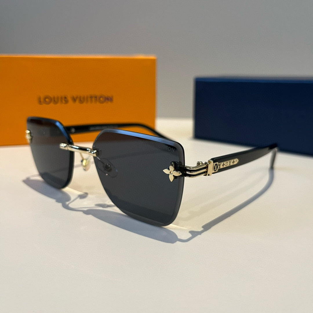 Louis Vuitton Fashion Black Lens Sunglasses for Men & Women - 381787 - detail image 3
