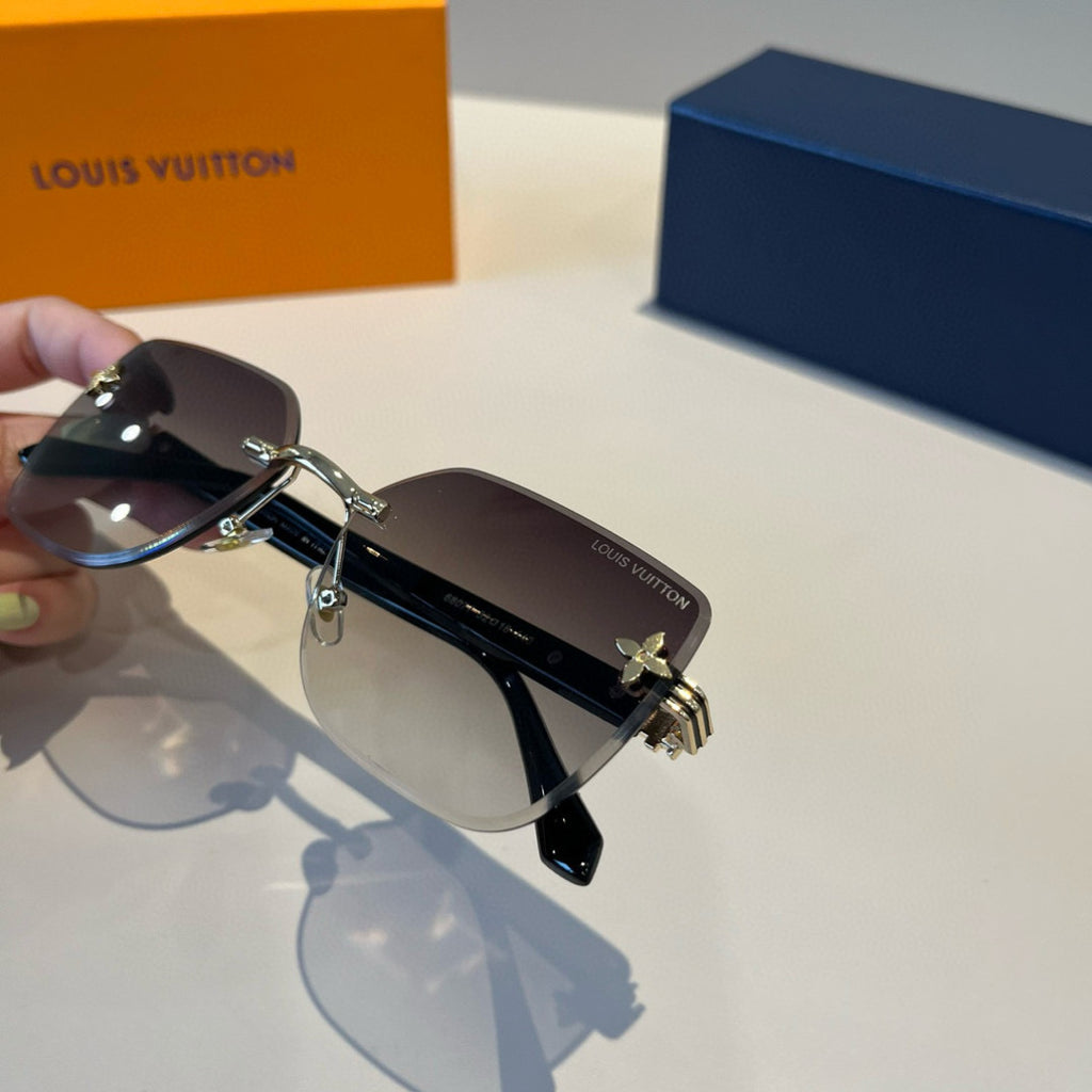 Louis Vuitton Fashion Gray Lens Sunglasses for Men & Women - 381788 - detail image 5