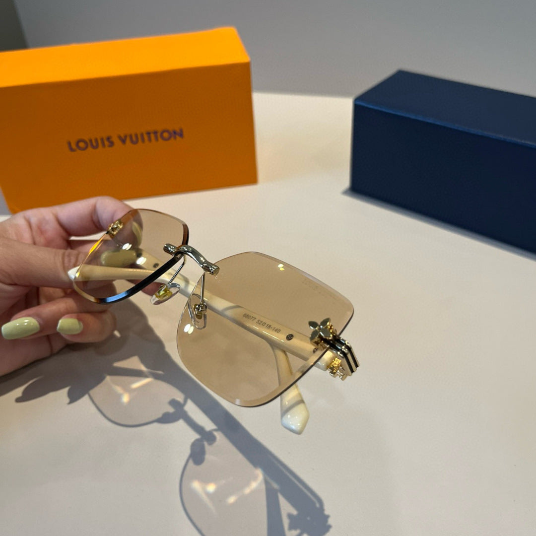 Louis Vuitton Fashion Gold Lens Sunglasses for Men & Women - 381789 - detail image 6