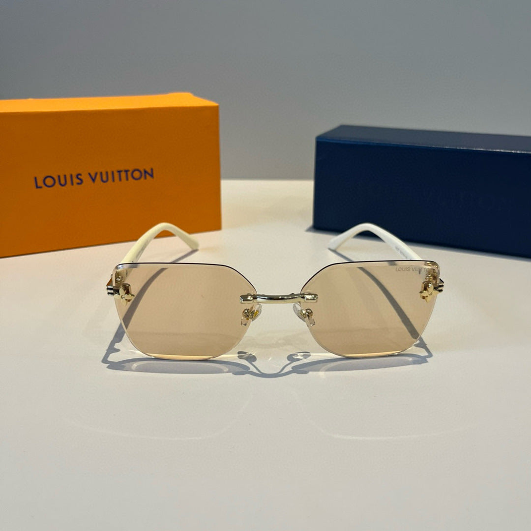 Louis Vuitton Fashion Gold Lens Sunglasses for Men & Women - 381789 - detail image 2