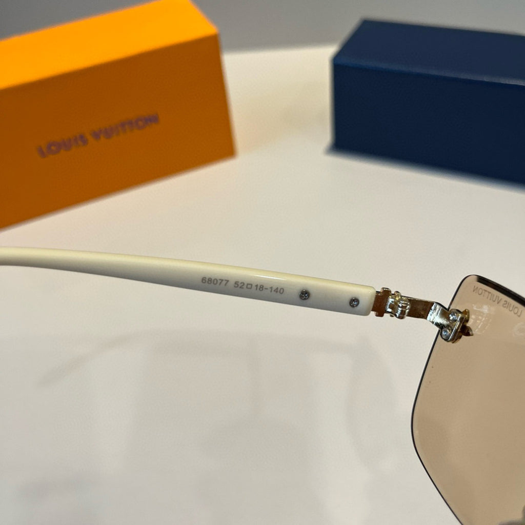 Louis Vuitton Fashion Gold Lens Sunglasses for Men & Women - 381789 - detail image 10