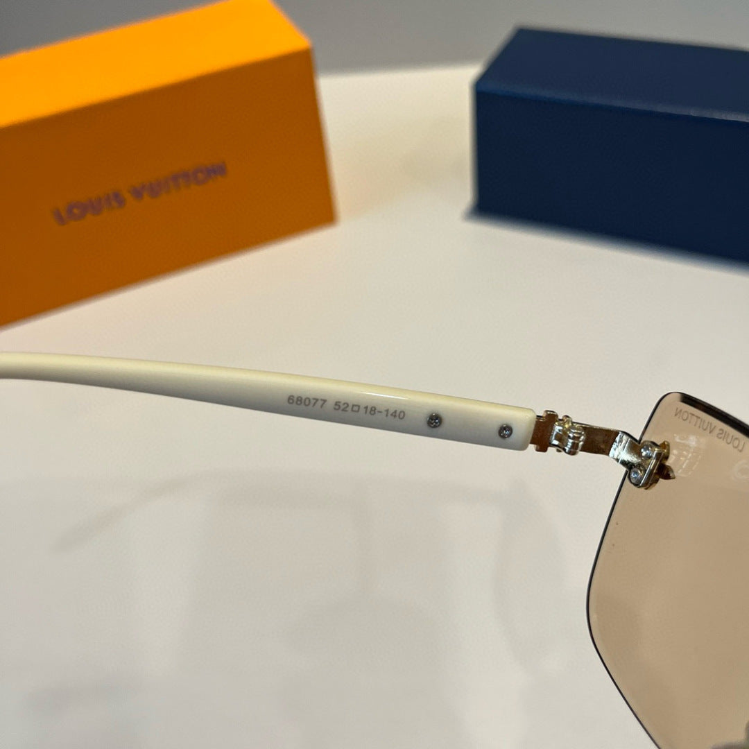 Louis Vuitton Fashion Gold Lens Sunglasses for Men & Women - 381789 - detail image 10