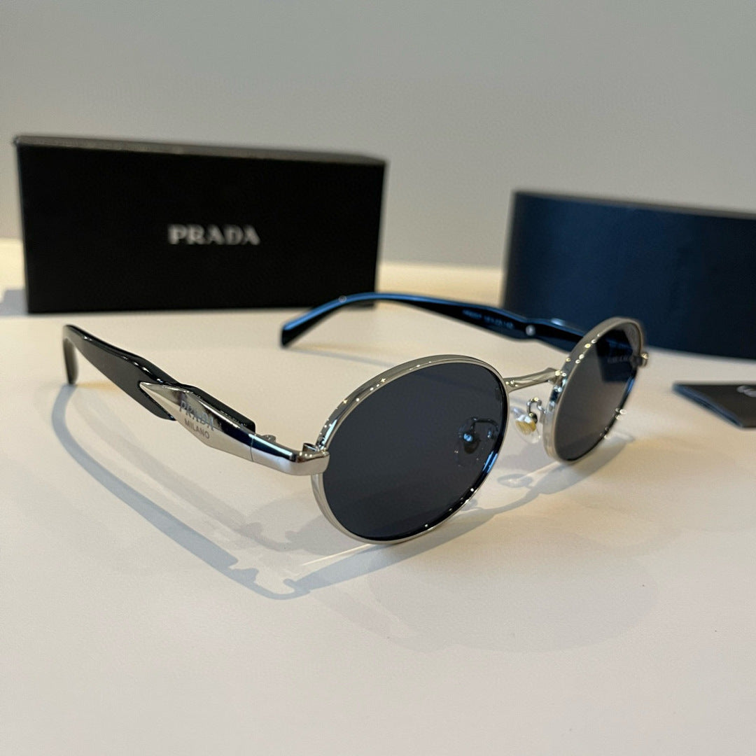 Prada Fashion Silver Lens Sunglasses for Men & Women - 382651