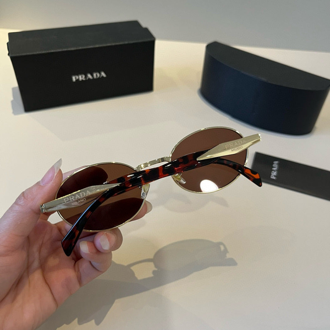 Prada Fashion Brown Lens Sunglasses for Men & Women - 382652 - detail image 6