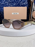 Miu Miu Cat-Eye Gray Lens Sunglasses for Women
