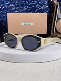 Miu Miu Cat-Eye Blue Lens Sunglasses for Women - 487571