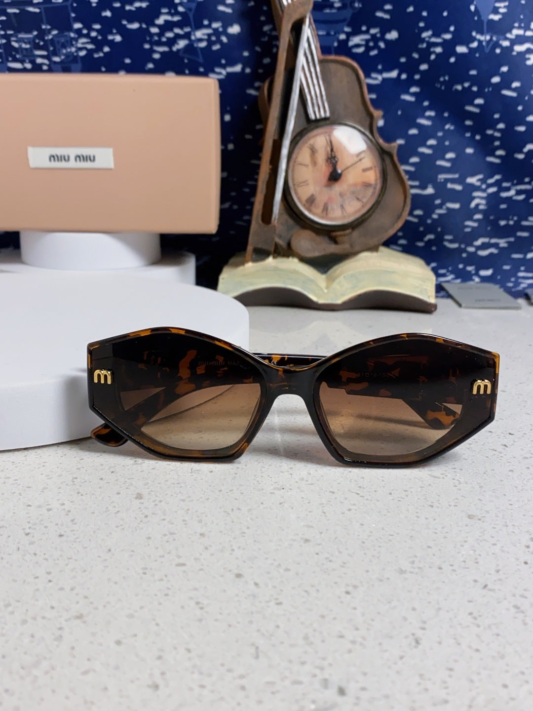 Miu Miu Cat-Eye Brown Lens Sunglasses for Women - detail image 9
