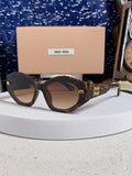 Miu Miu Cat-Eye Brown Lens Sunglasses for Women
