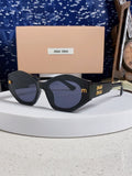 Miu Miu Cat-Eye Blue Lens Sunglasses for Women
