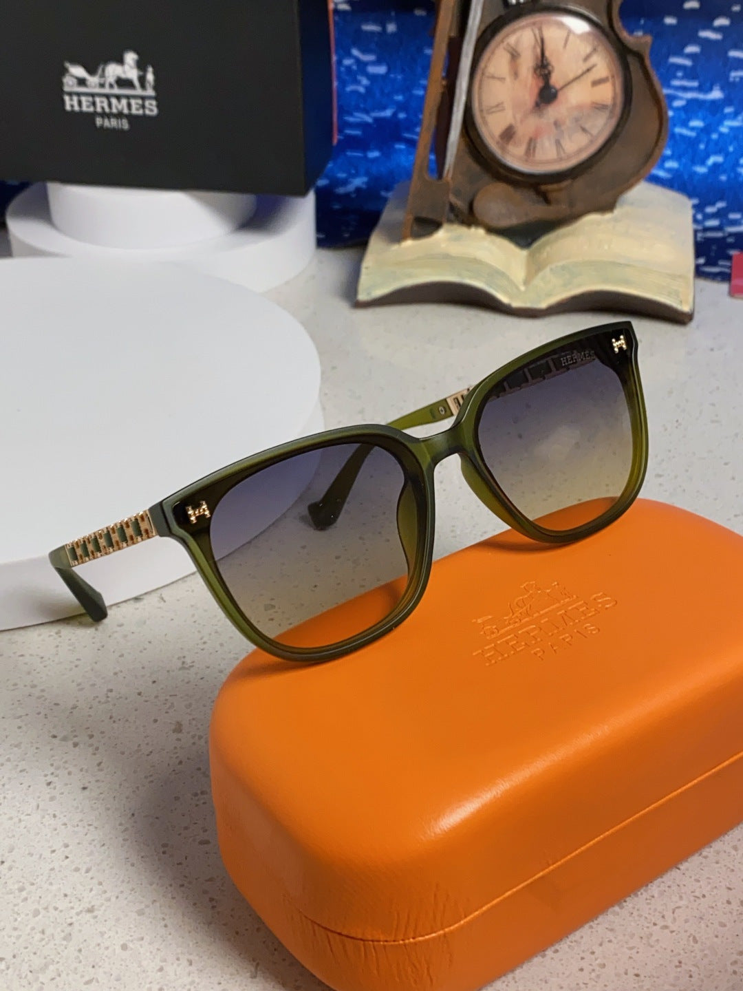 Hermès Fashion Brown Lens Sunglasses for Women - 358932 - detail image 10