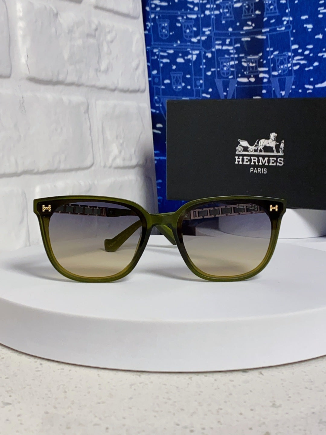 Hermès Fashion Brown Lens Sunglasses for Women - 488114 - detail image 2