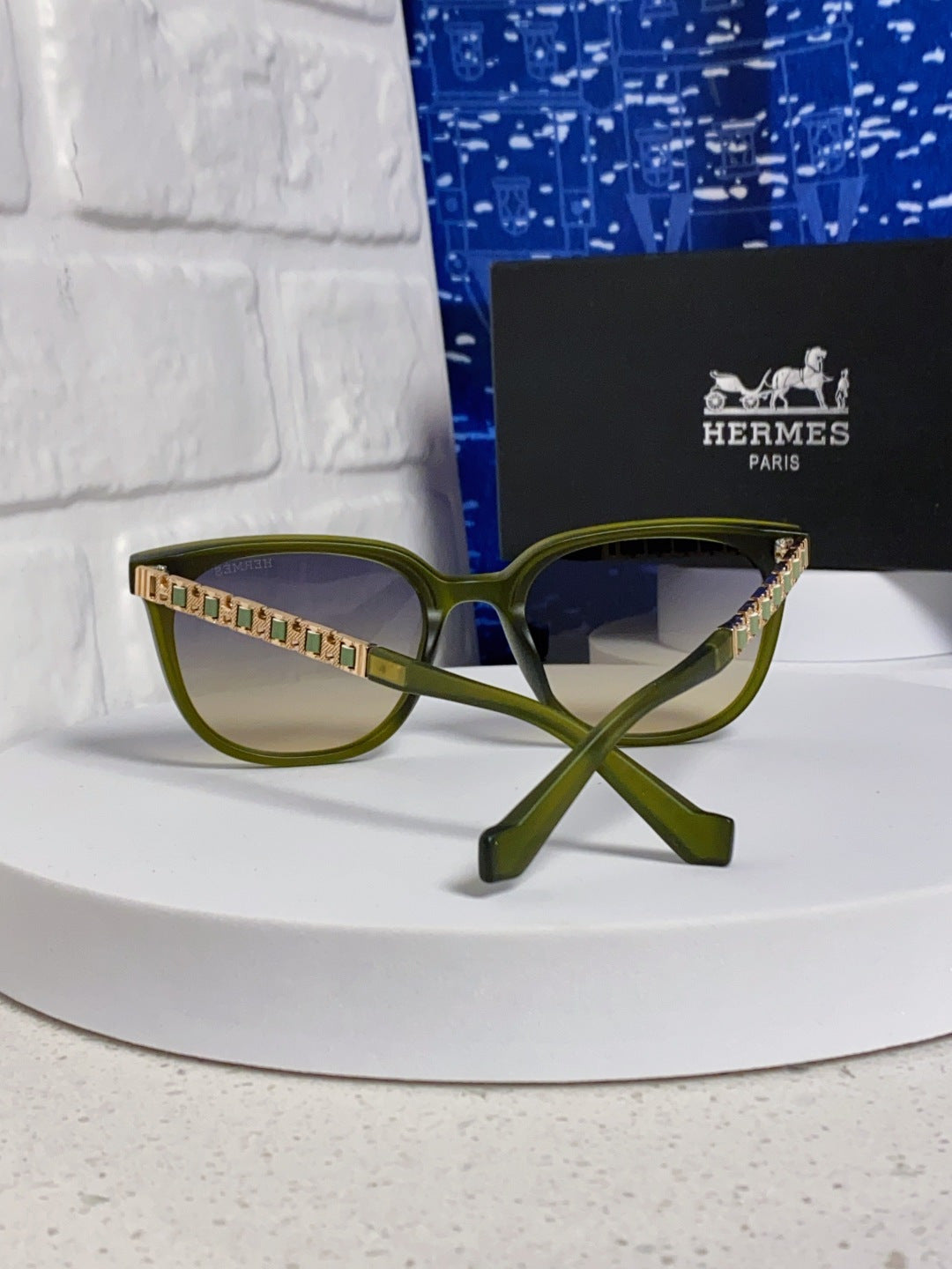 Hermès Fashion Brown Lens Sunglasses for Women - 358932 - detail image 3