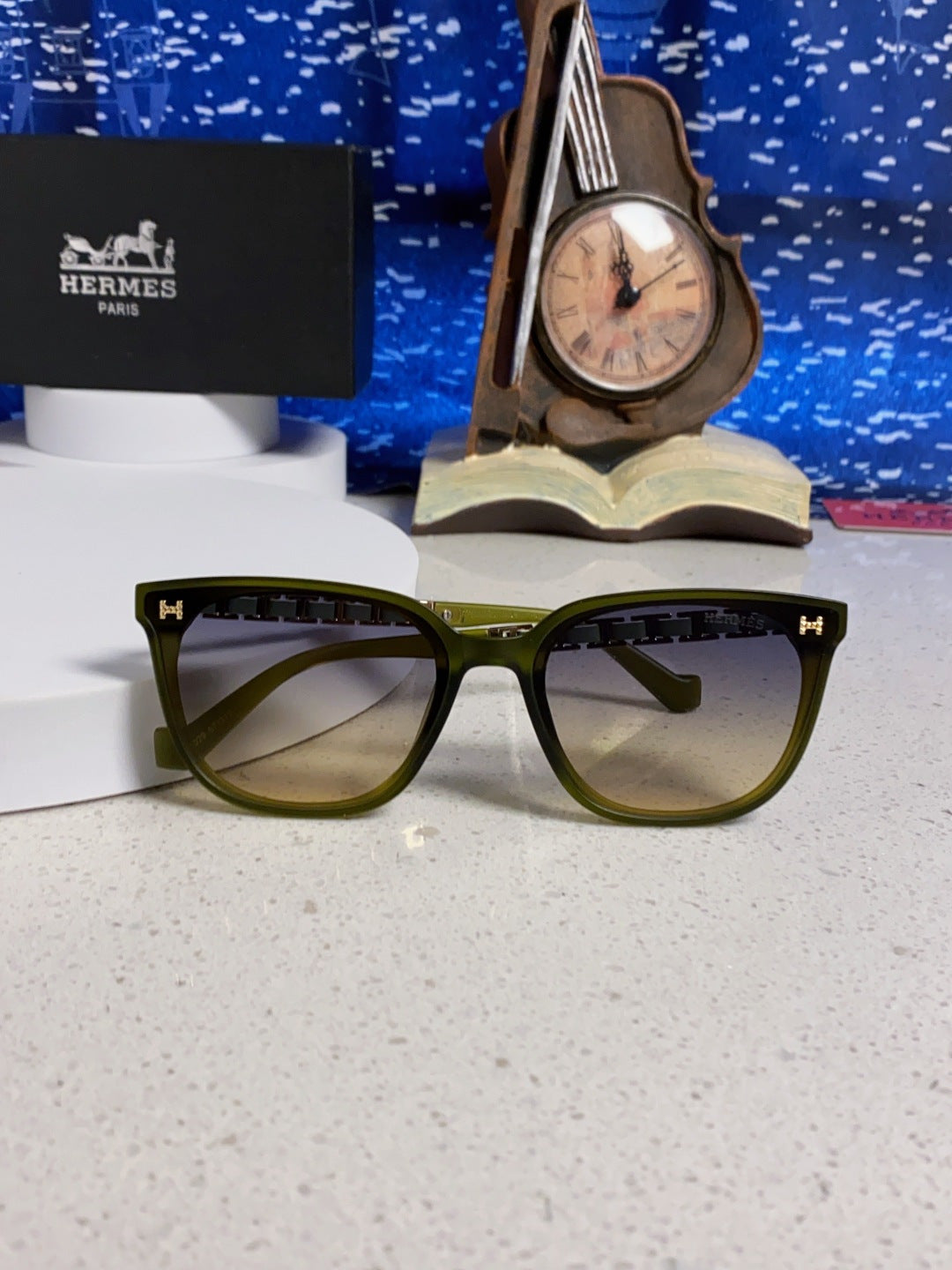 Hermès Fashion Brown Lens Sunglasses for Women - 488114 - detail image 9